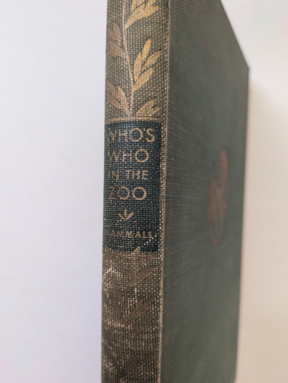 Who's Who In The Zoo: Natural History of Mammals - 1937